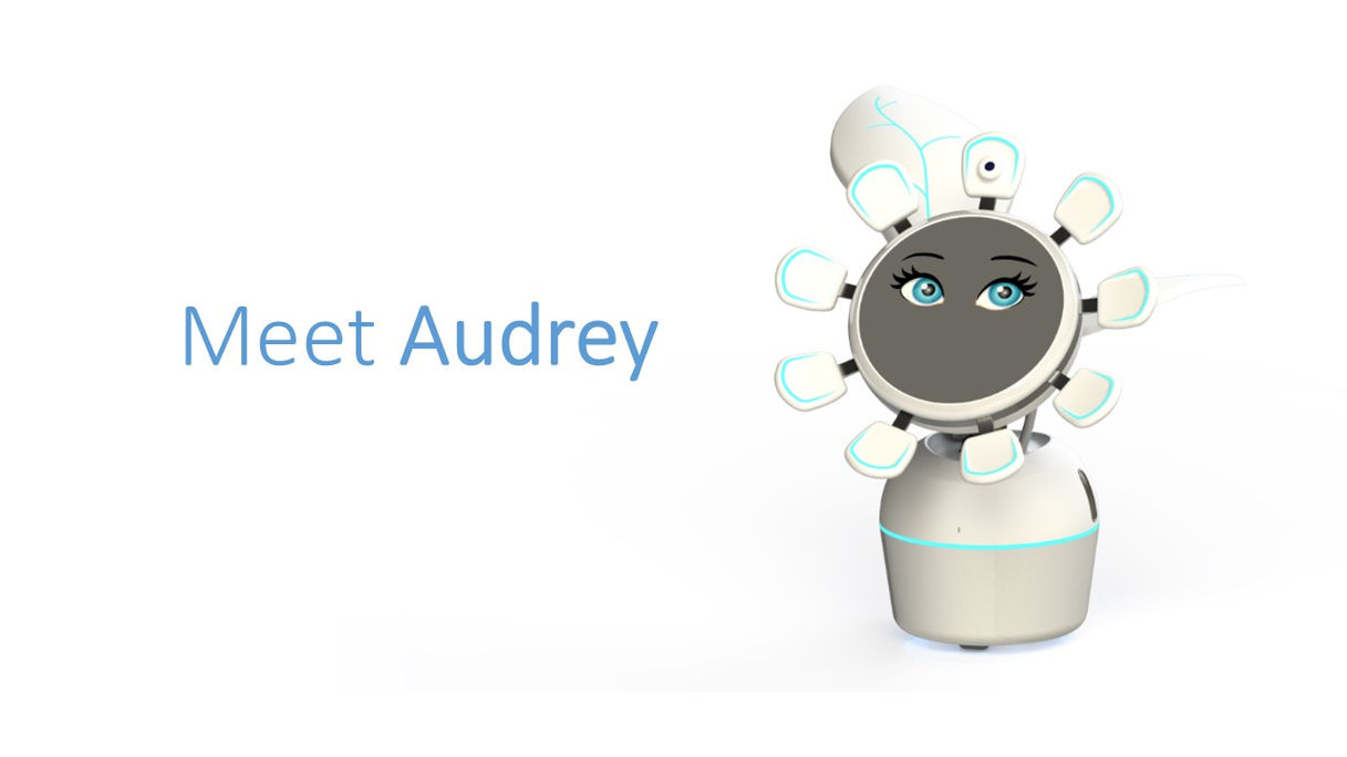 Audrey- Flower-like social assistive robot: Taking care of older adults in times of social isolation during the COVID-19  pandemic.